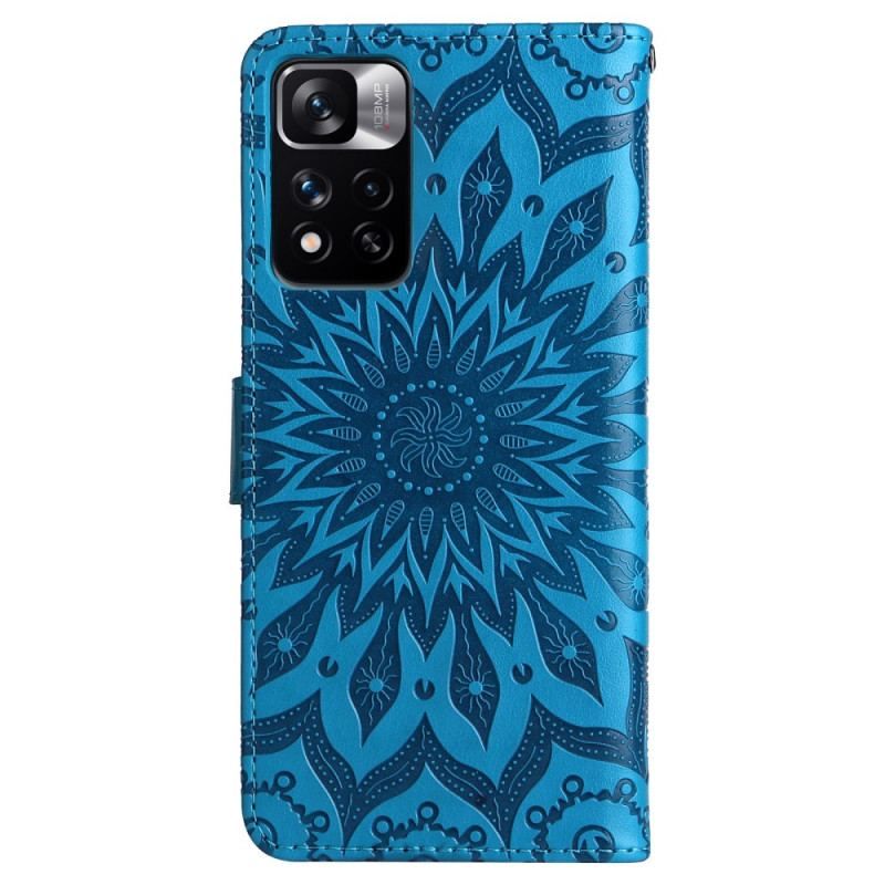 Flip Cover Xiaomi Redmi Note 11 Pro Plus 5G Solblomst