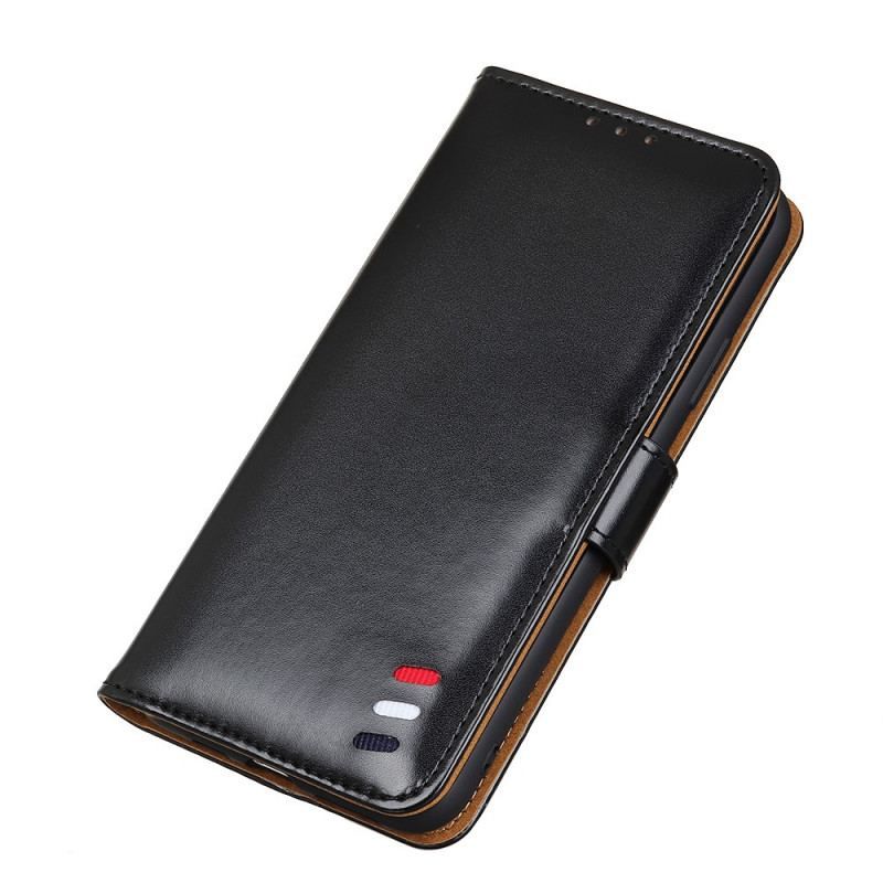 Flip Cover Xiaomi Redmi Note 11 Pro Plus 5G Trefarvet Lædereffekt