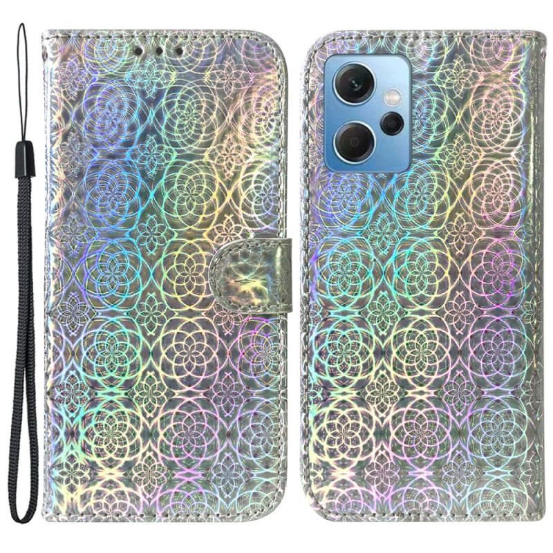 Flip Cover Xiaomi Redmi Note 12 4G Disco-stil