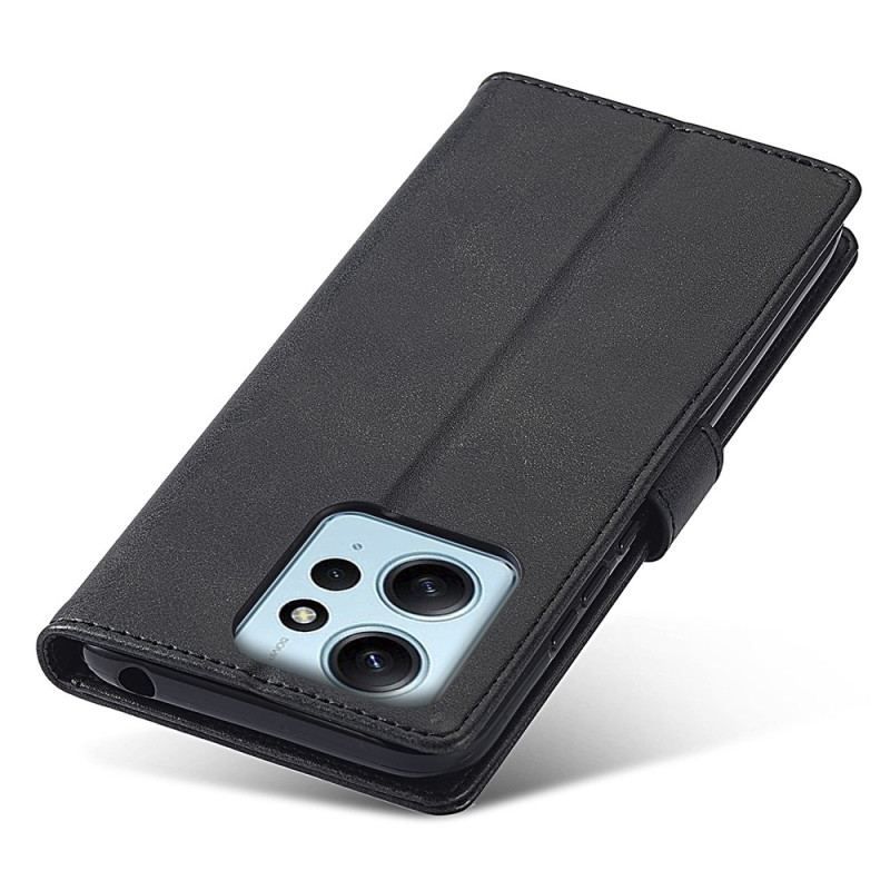 Flip Cover Xiaomi Redmi Note 12 4G Lædereffekt Lc.imeeke