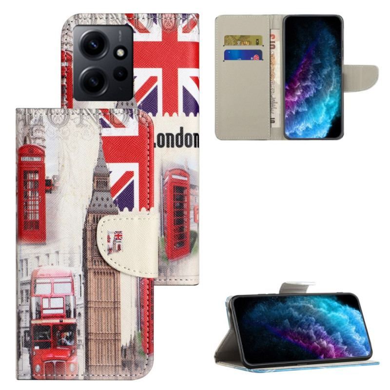 Flip Cover Xiaomi Redmi Note 12 4G London Liv