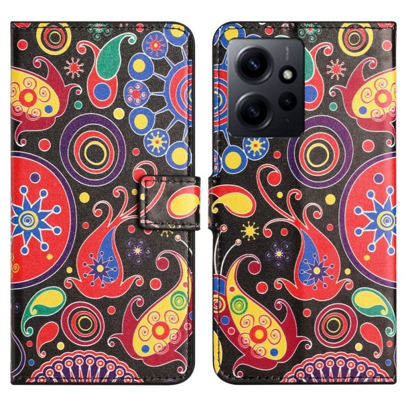 Flip Cover Xiaomi Redmi Note 12 4G Paisley