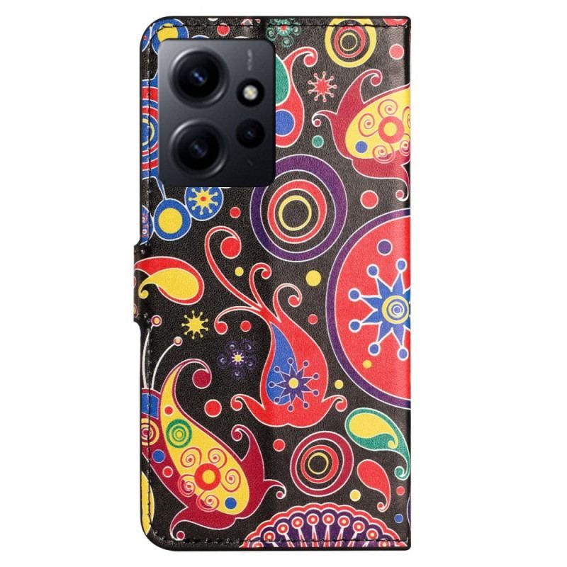 Flip Cover Xiaomi Redmi Note 12 4G Paisley