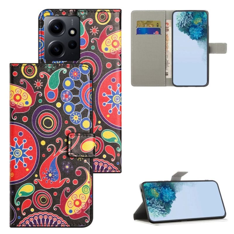 Flip Cover Xiaomi Redmi Note 12 4G Paisley