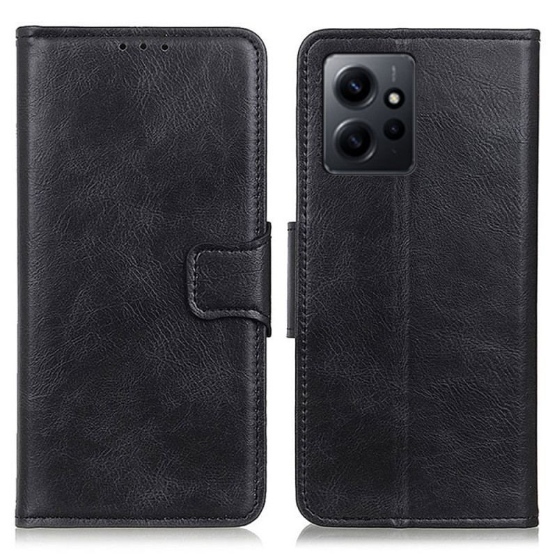 Flip Cover Xiaomi Redmi Note 12 4G Stil Læderlås Vendbar