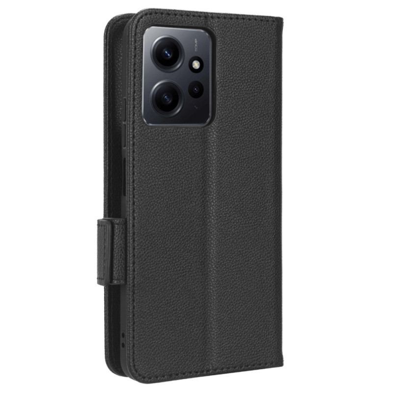 Flip Cover Xiaomi Redmi Note 12 4G Ultra Fin Med Snor