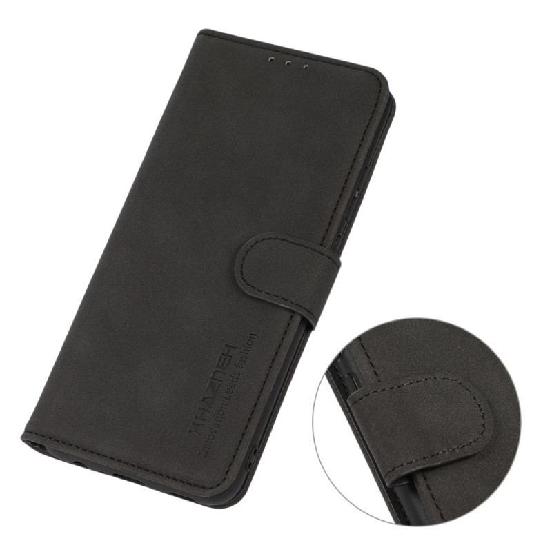 Flip Cover Xiaomi Redmi Note 12 5G Khazneh Fashion Læder Effekt