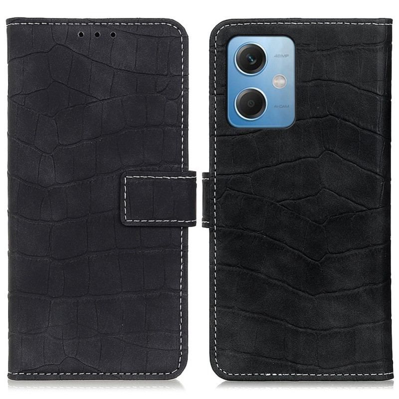 Flip Cover Xiaomi Redmi Note 12 5G Krokodillekraft