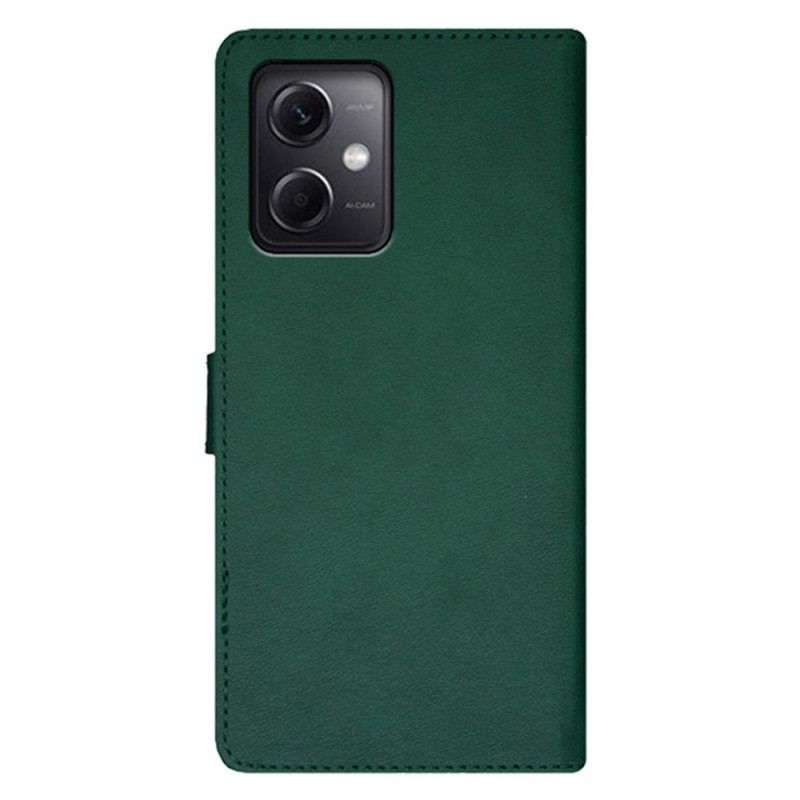 Flip Cover Xiaomi Redmi Note 12 5G Tofarvet Idewei