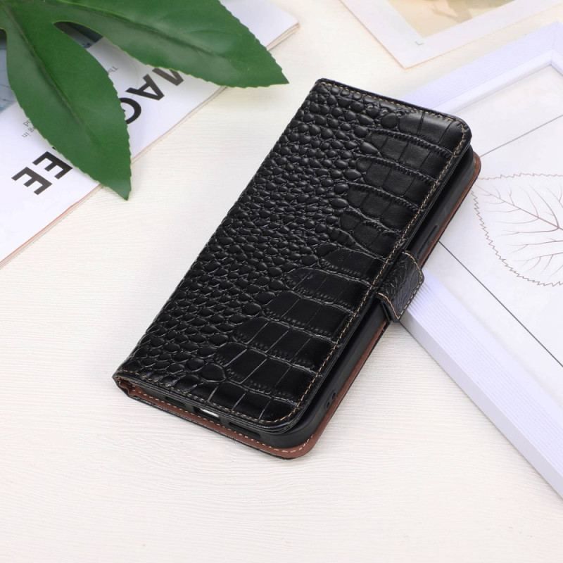 Flip Cover Xiaomi Redmi Note 12 Pro Crocodile Style Rfid