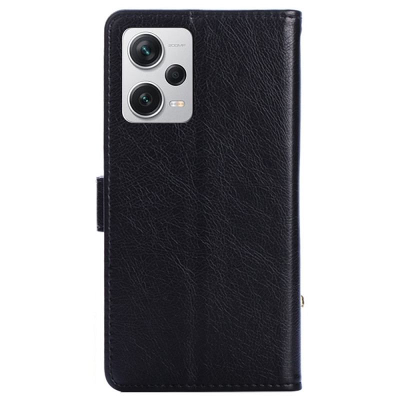 Flip Cover Xiaomi Redmi Note 12 Pro Plus Møntpung Med Lynlås