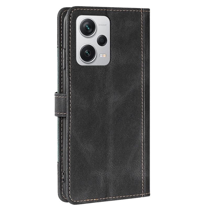 Flip Cover Xiaomi Redmi Note 12 Pro Plus Tofarvet Blomster