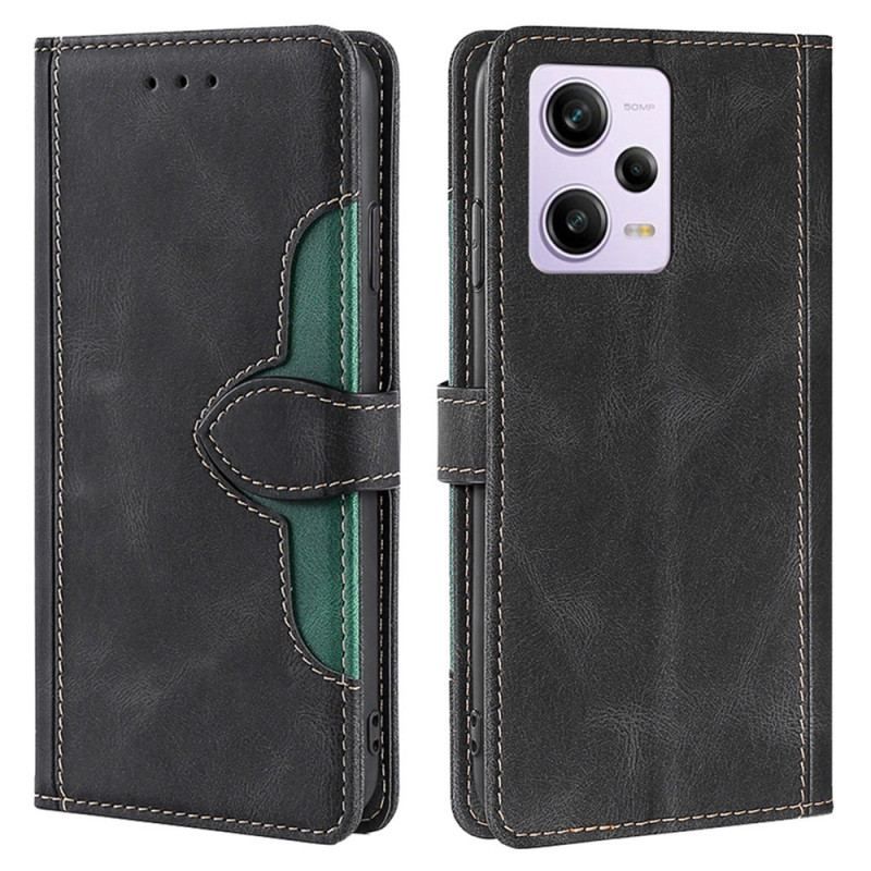 Flip Cover Xiaomi Redmi Note 12 Pro Tofarvet Blomster