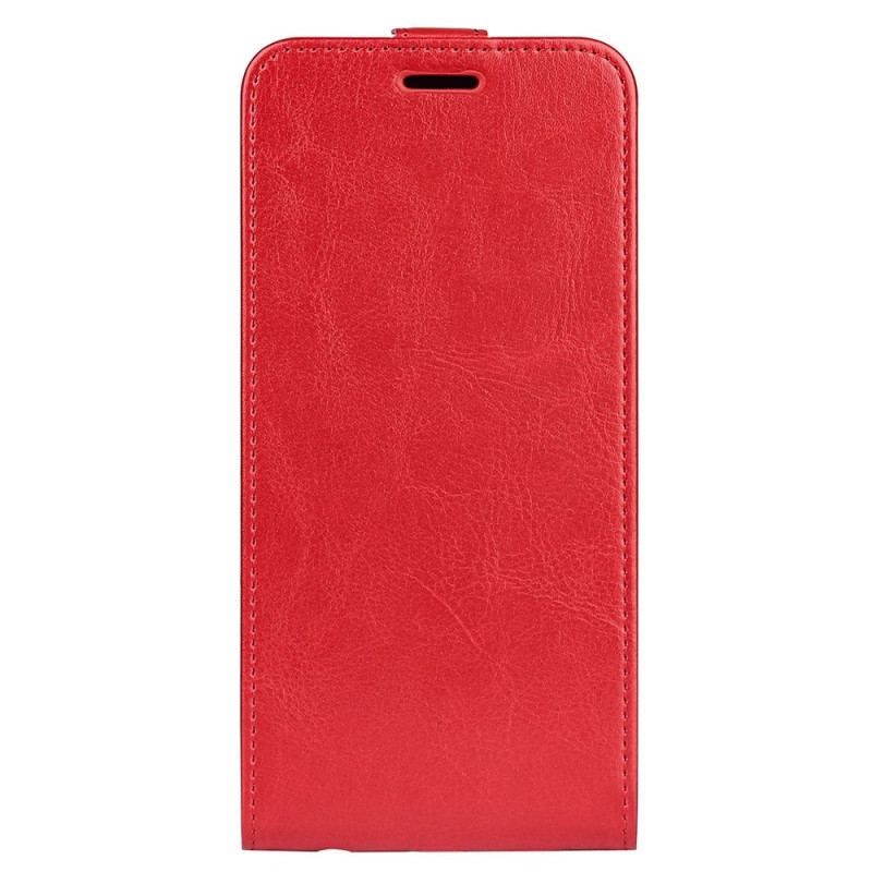 Læder Cover iPhone 14 Pro Max Flip Cover Lodret Flap Lædereffekt