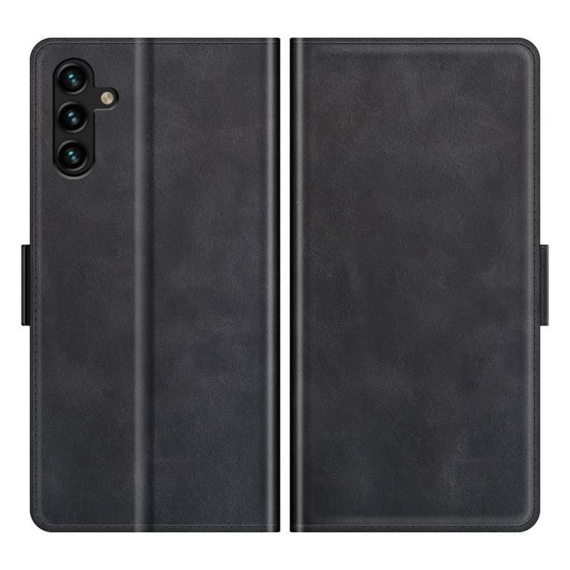 Læder Cover Samsung Galaxy A13 5G / A04s Designer Lædereffekt