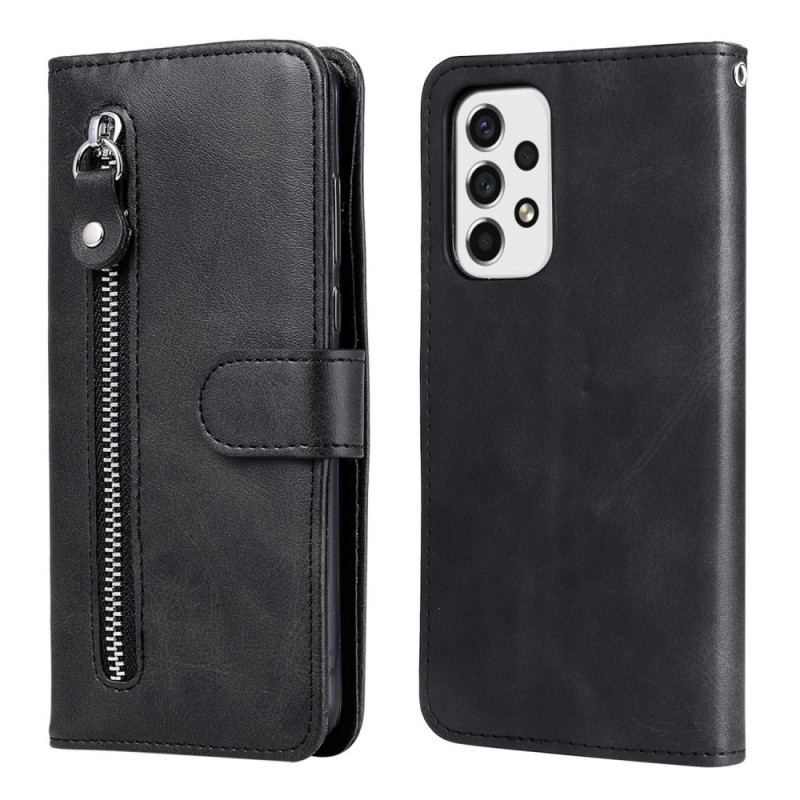 Læder Cover Samsung Galaxy A53 5G Pung