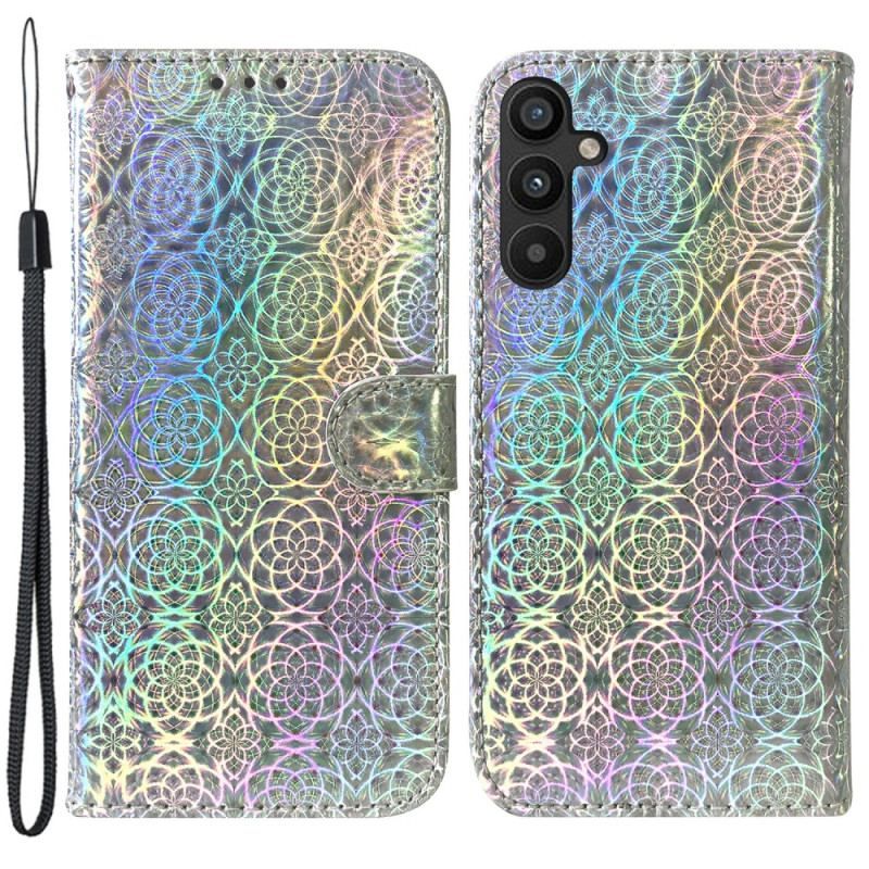 Læder Cover Samsung Galaxy A54 5G Disco-stil