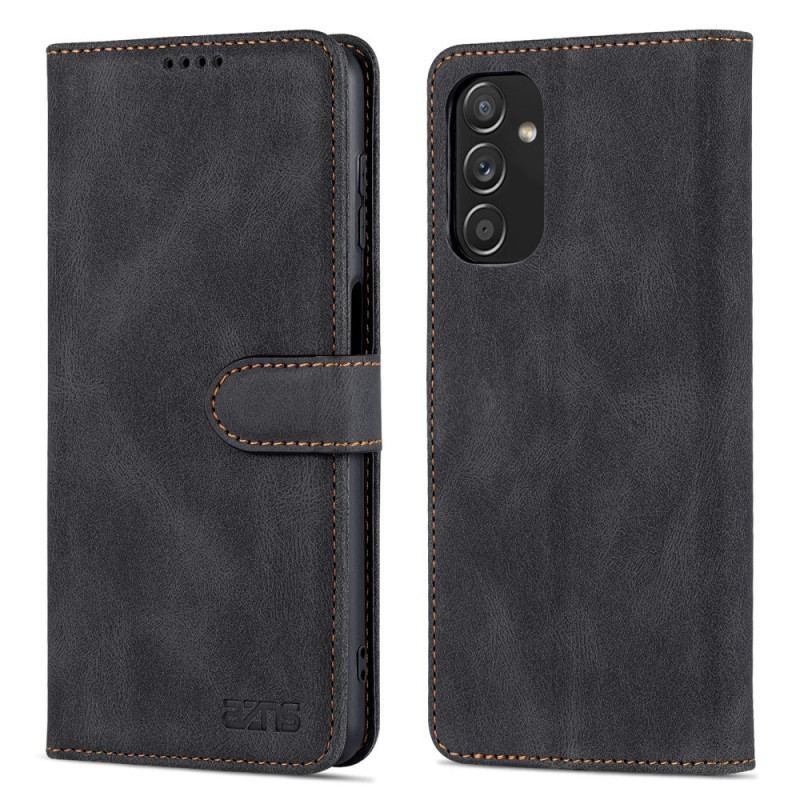 Læder Cover Samsung Galaxy M52 5G Azns Grænse