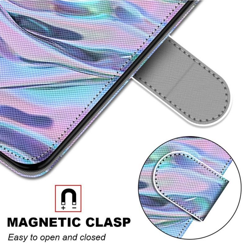 Læder Cover Samsung Galaxy M53 5G Som Maling