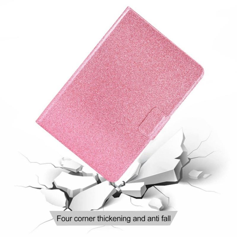 Læder Cover Samsung Galaxy Tab A8 (2021) Glitrende Glitter