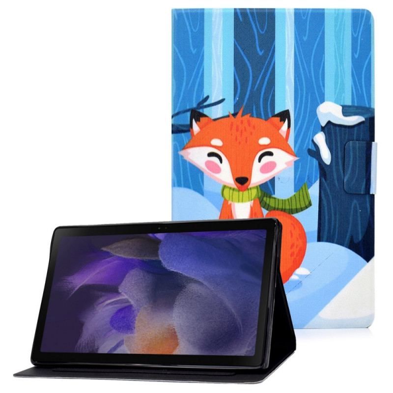 Læder Cover Samsung Galaxy Tab A8 (2021) Ræv