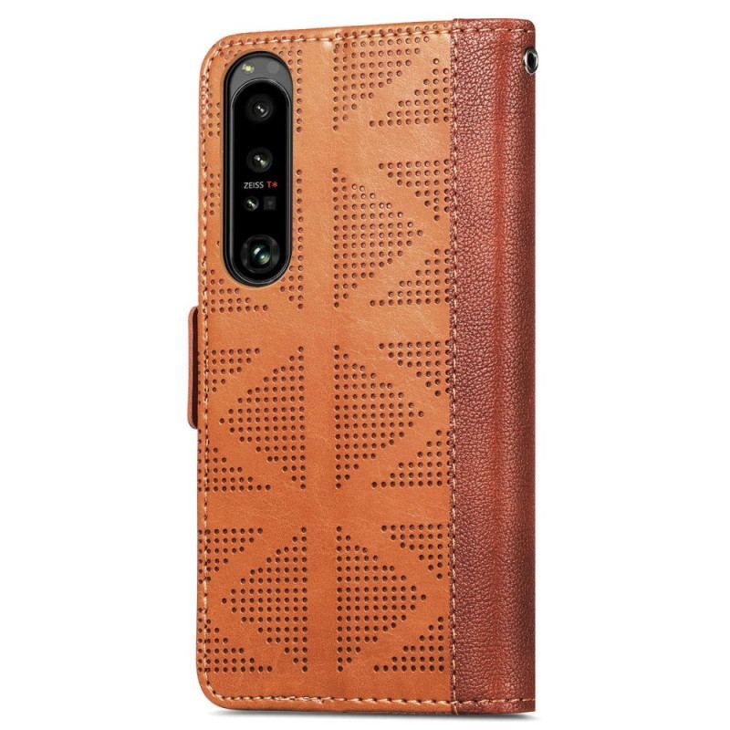 Læder Cover Sony Xperia 1 IV Stilfuld