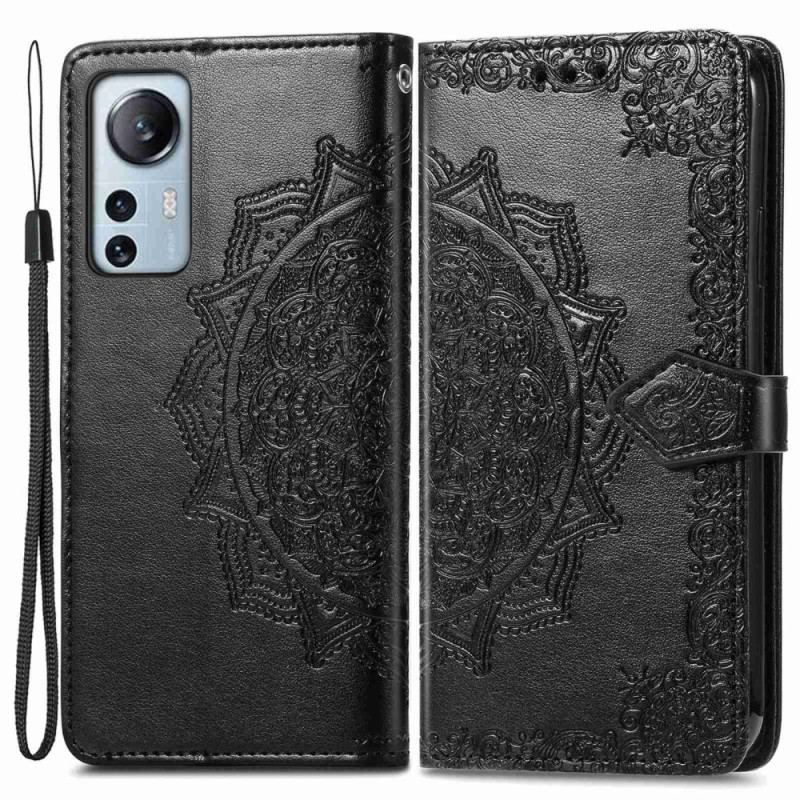 Læder Cover Xiaomi 12 Lite Mandala Middelalder