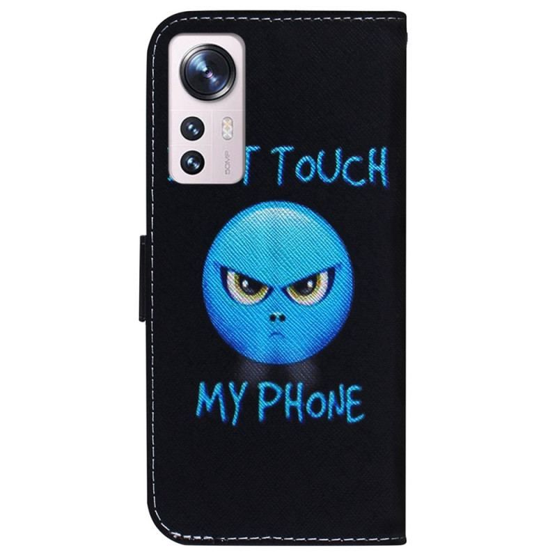 Læder Cover Xiaomi 12 Pro Emoji Telefon