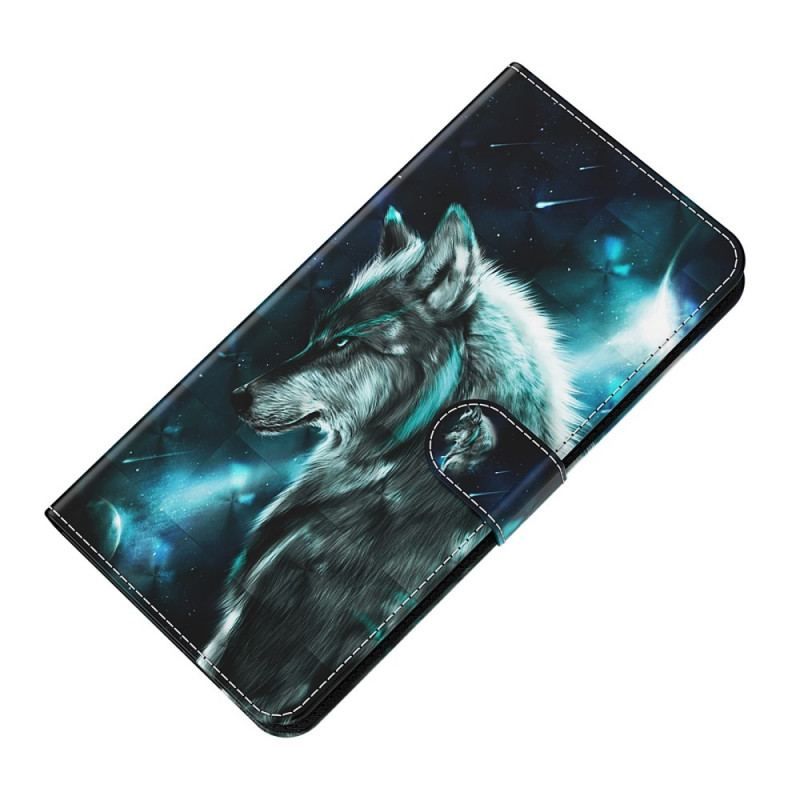 Læder Cover Xiaomi Redmi Note 11 Pro / 11 Pro 5G Majestætisk Ulv