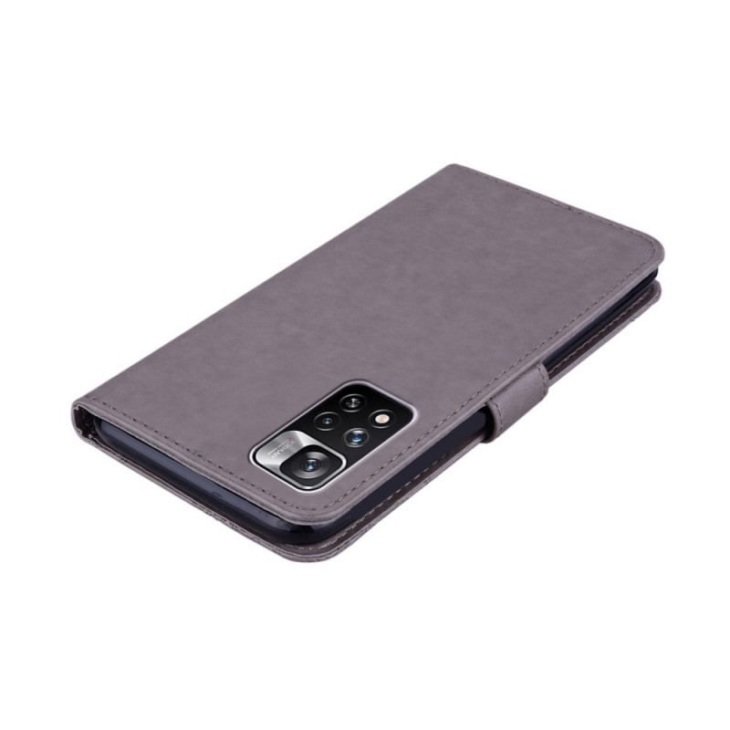 Læder Cover Xiaomi Redmi Note 11 Pro Plus 5G Mandala Ugle