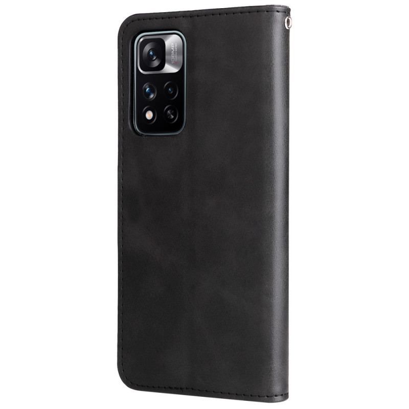 Læder Cover Xiaomi Redmi Note 11 Pro Plus 5G Pung