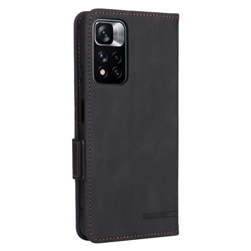 Læder Cover Xiaomi Redmi Note 11 Pro Plus 5G Læder Styling