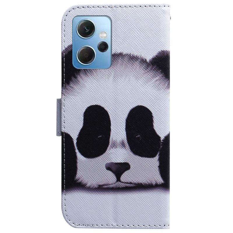 Læder Cover Xiaomi Redmi Note 12 4G Panda