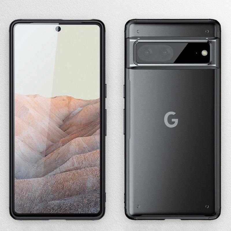 Mobilcover Google Pixel 7 Gennemsigtige Silikonekanter