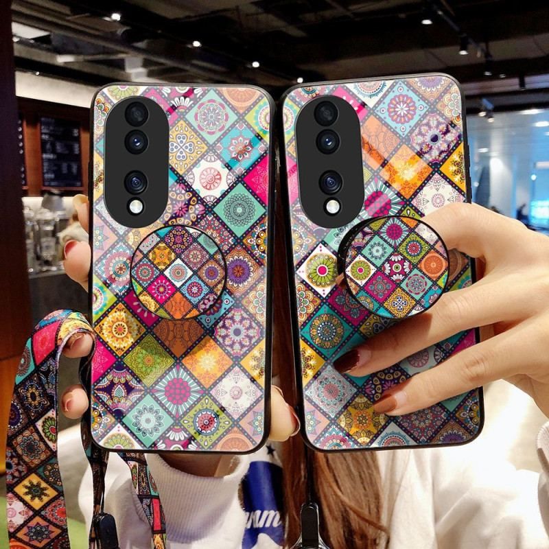 Mobilcover Honor 70 Patchwork