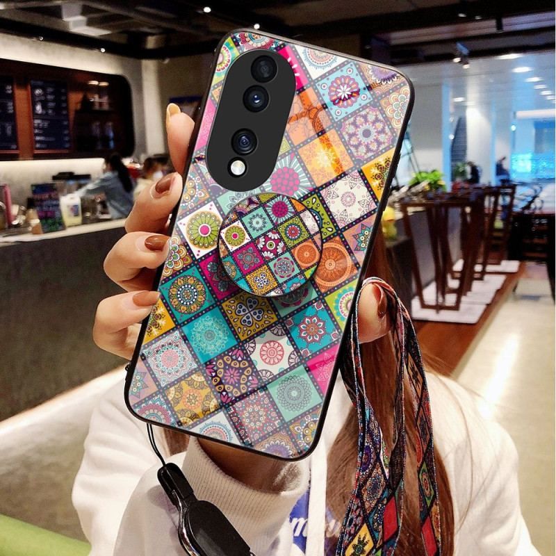 Mobilcover Honor 70 Patchwork