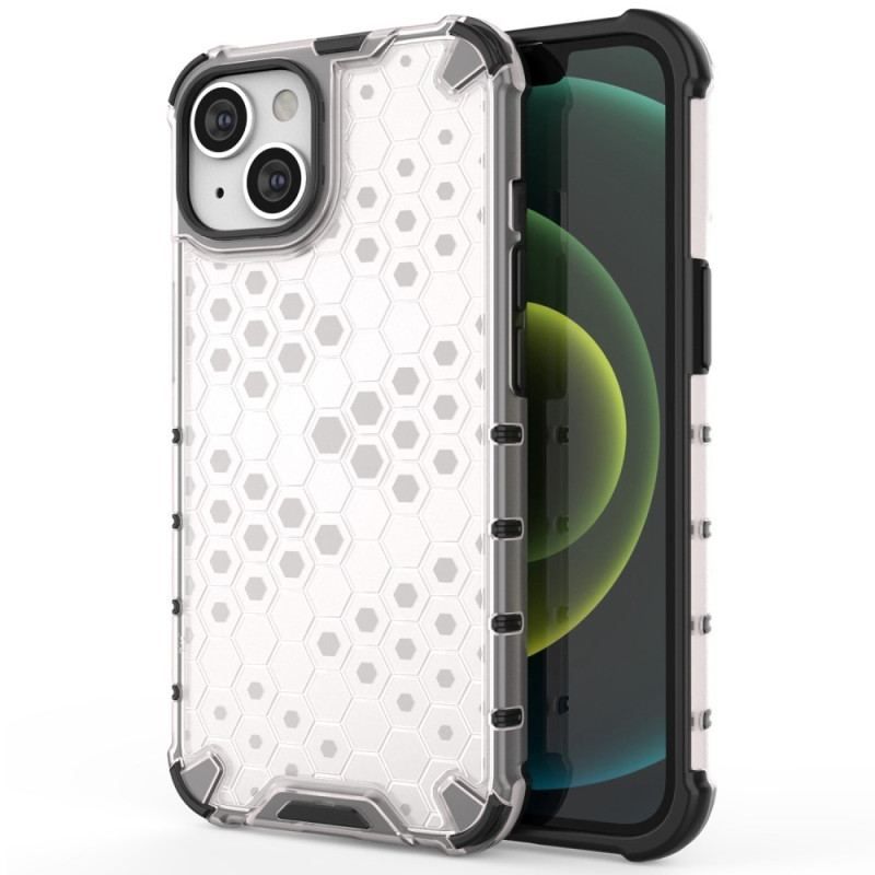 Mobilcover iPhone 14 Plus Honeycomb Stil