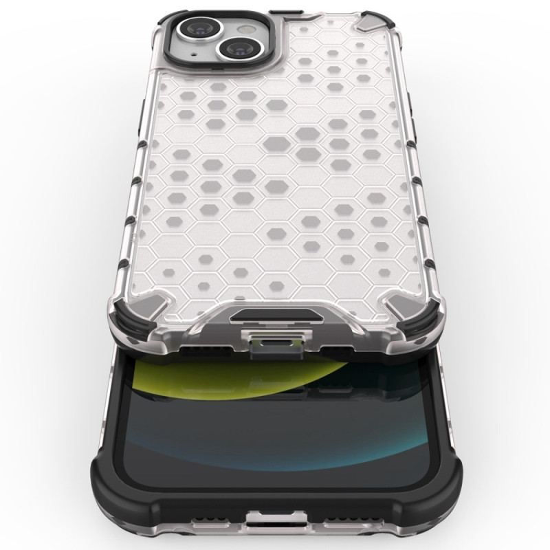 Mobilcover iPhone 14 Plus Honeycomb Stil