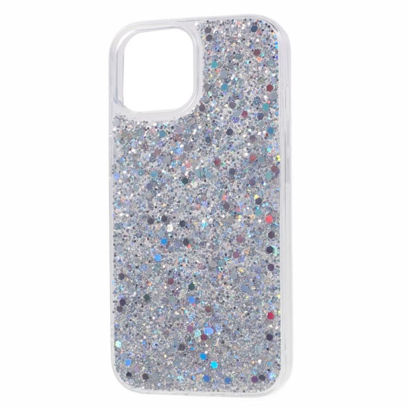 Mobilcover iPhone 15 Plus Glitter