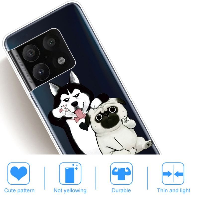 Mobilcover OnePlus 10 Pro 5G Sjove Hunde