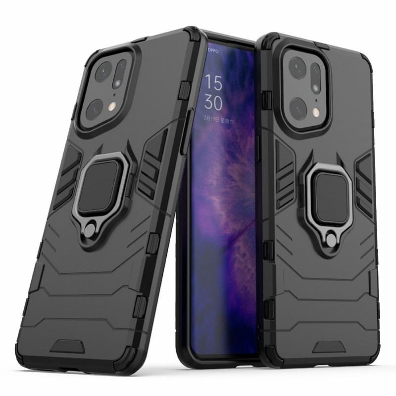 Mobilcover Oppo Find X5 Pro Ring Resistent