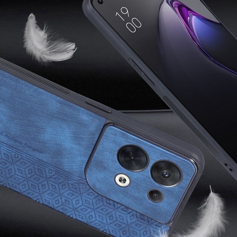 Mobilcover Oppo Reno 8 Azns Lædereffekt