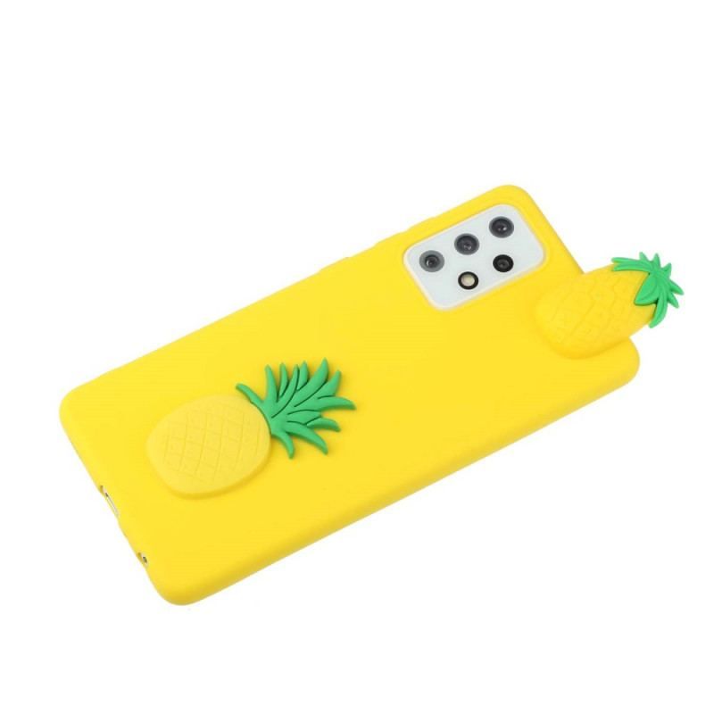 Mobilcover Samsung Galaxy A53 5G 3d Ananas