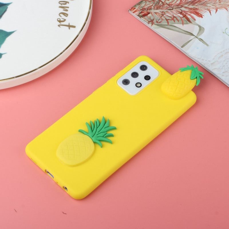 Mobilcover Samsung Galaxy A53 5G 3d Ananas