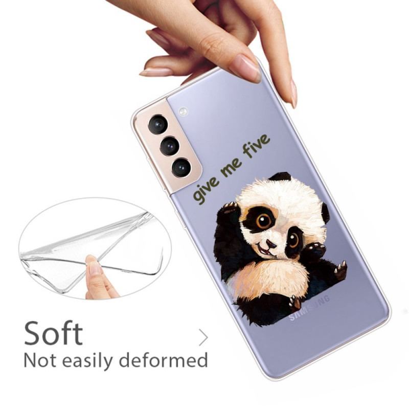 Mobilcover Samsung Galaxy S22 Plus 5G Panda Giv Mig Fem