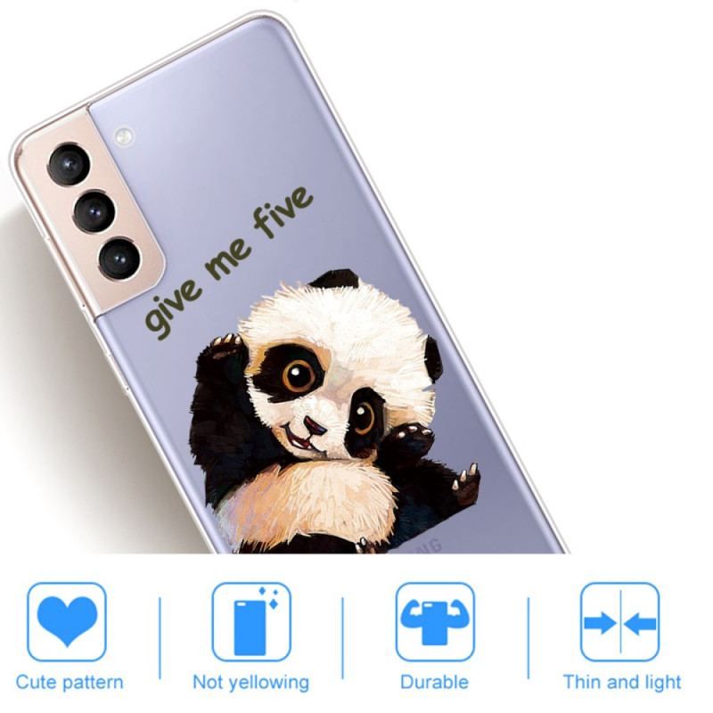 Mobilcover Samsung Galaxy S22 Plus 5G Panda Giv Mig Fem