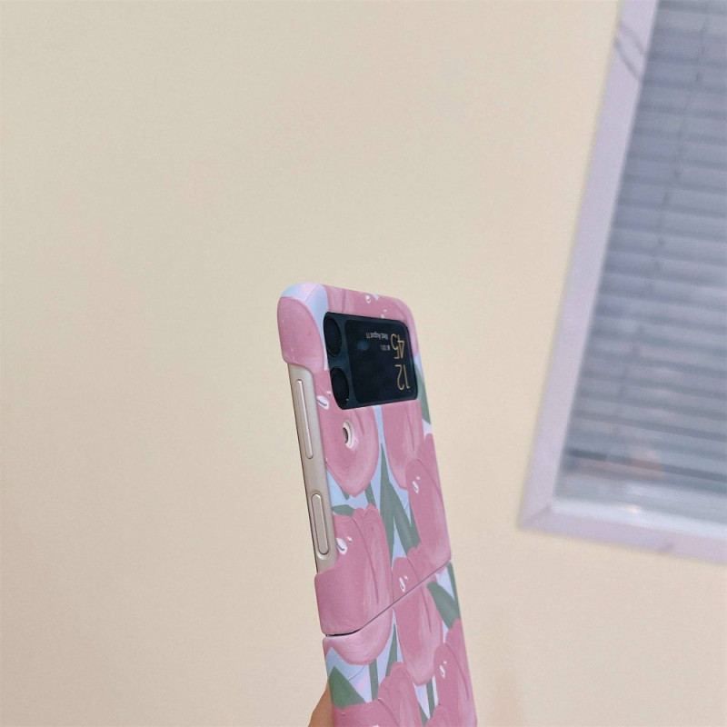 Mobilcover Samsung Galaxy Z Flip 4 Flip Cover Blomster