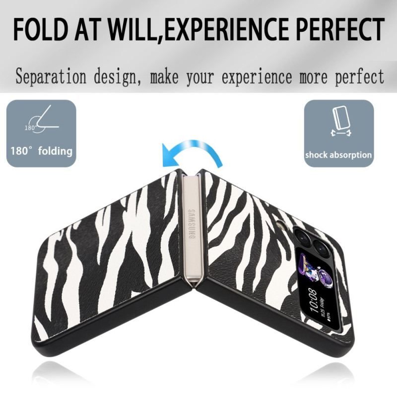 Mobilcover Samsung Galaxy Z Flip 4 Flip Cover Zebra