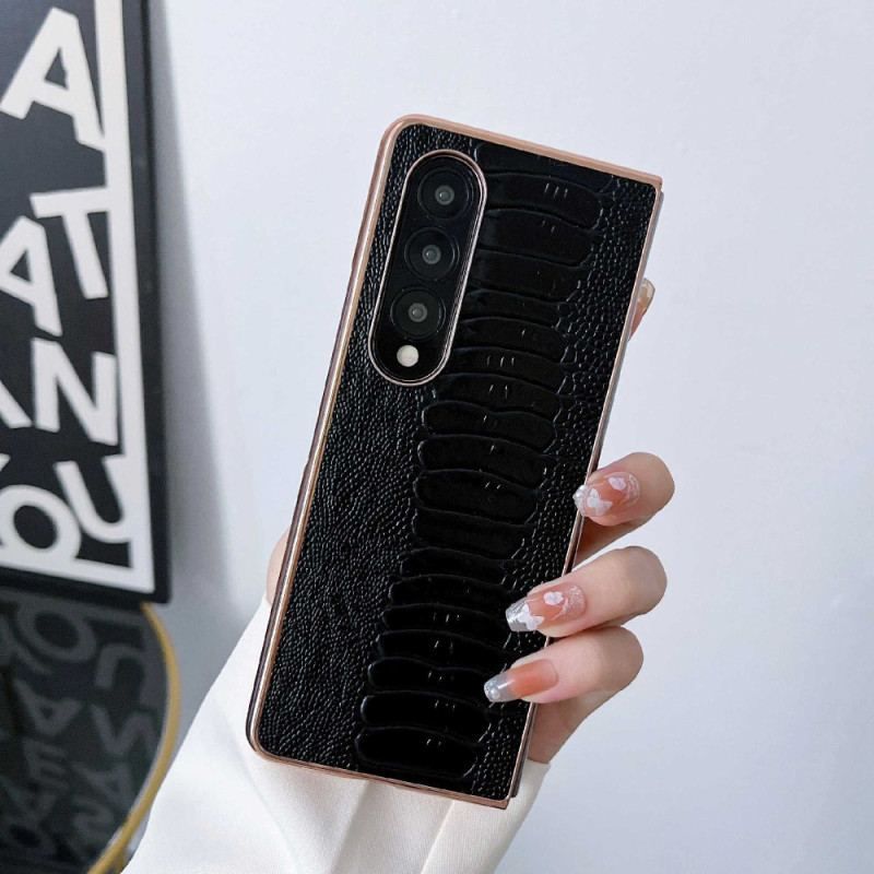 Mobilcover Samsung Galaxy Z Fold 4 Croco Line