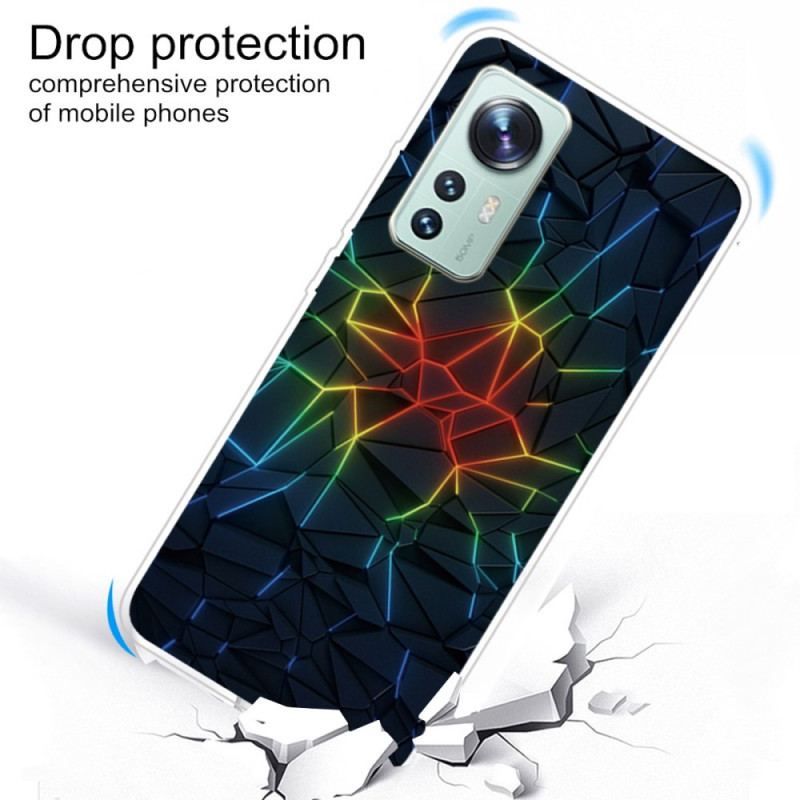 Mobilcover Xiaomi 12 Pro Silikone Lasere